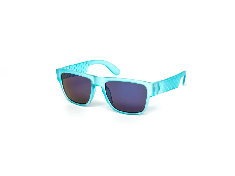 12-Pack Kids Classy Square Color Mirror Sunglasses