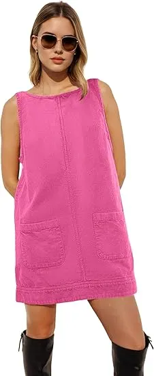 👗 Women’s Corduroy Overalls Dress – Soft, Cute & Effortlessly Stylish