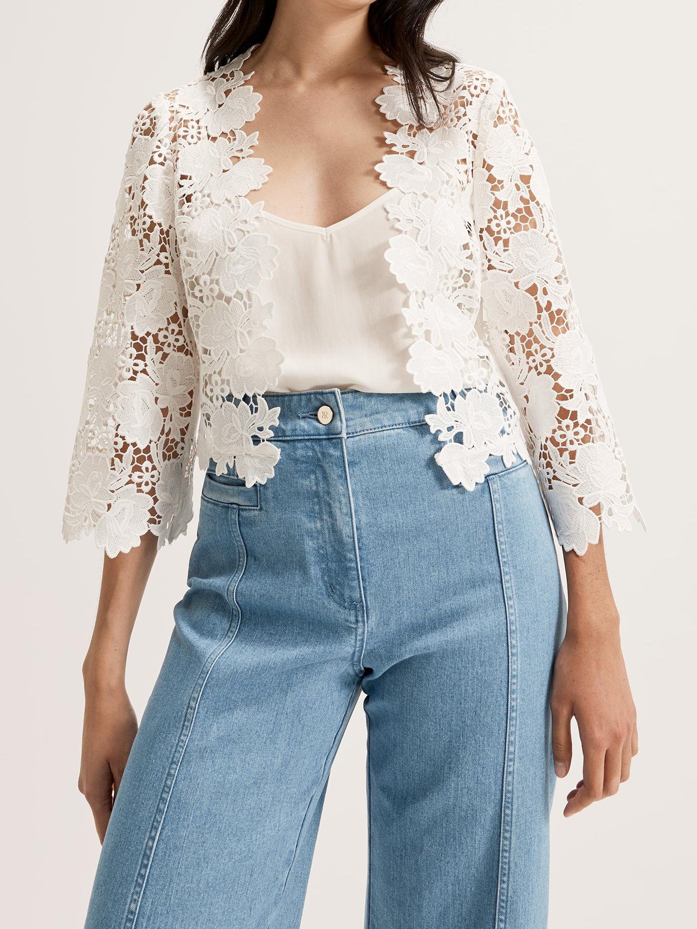 Trina Open Neckline Jacket