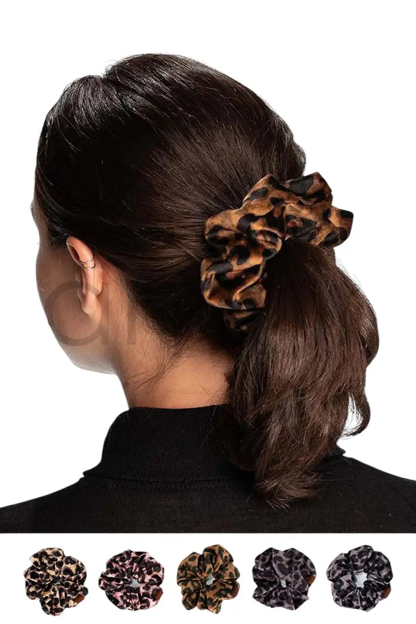 Knotted Hair Scrunchie Accessory