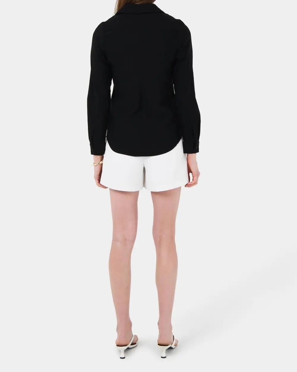 Fitted Style Collared Shirt