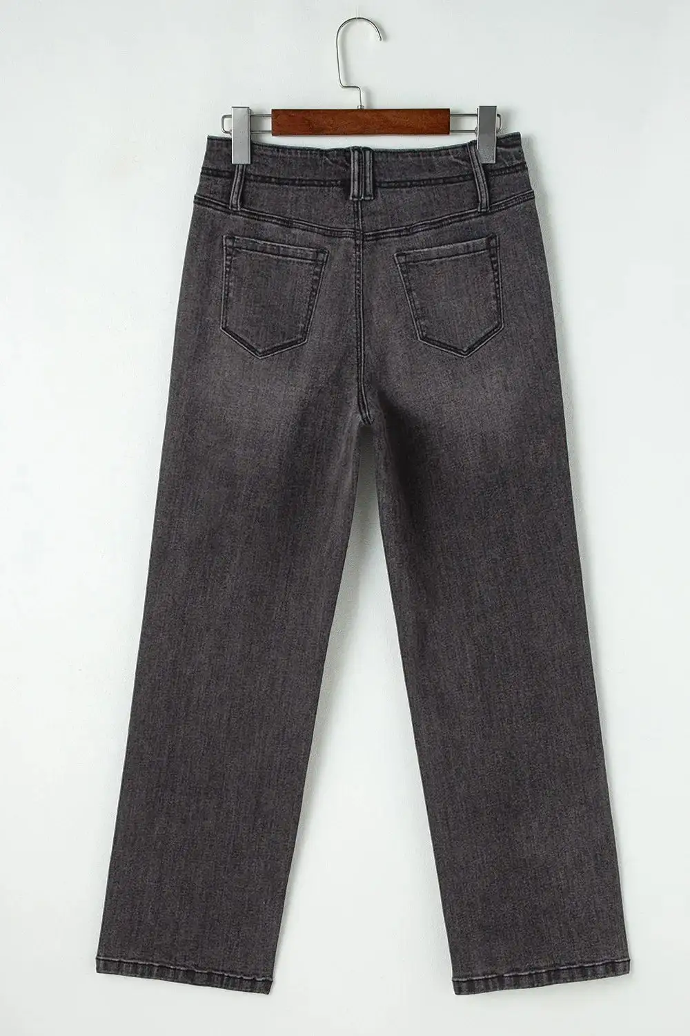 Contemporary High Rise Wide Leg Jeans