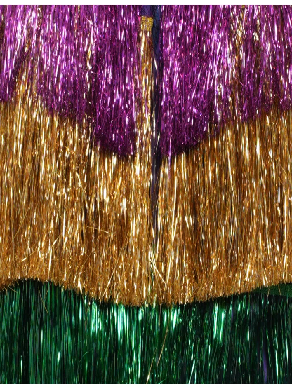 Mardi Gras Fringe Tinsel Set