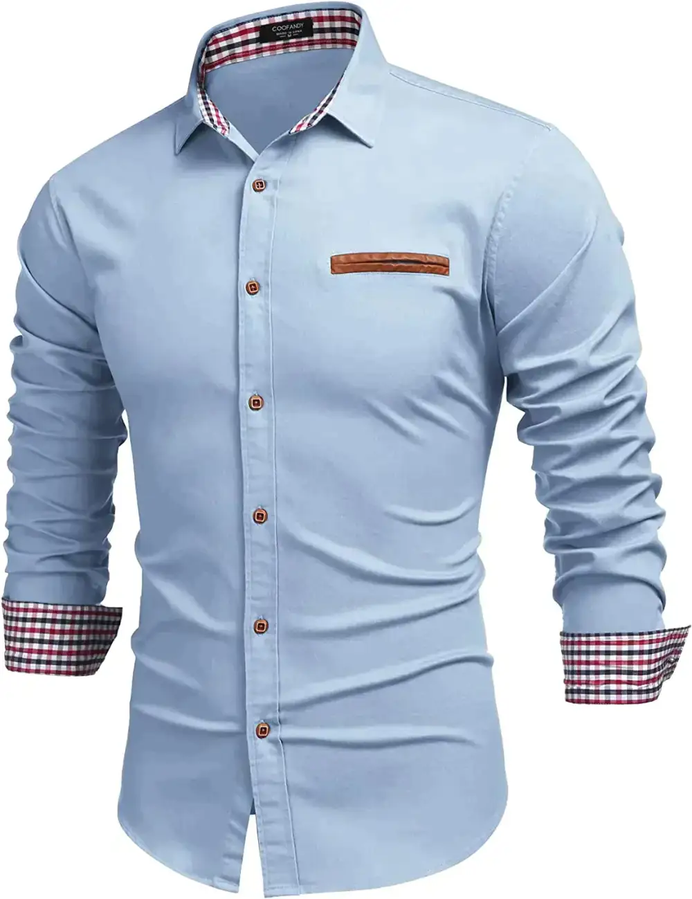 Casual Long Sleeve Button Denim Shirt