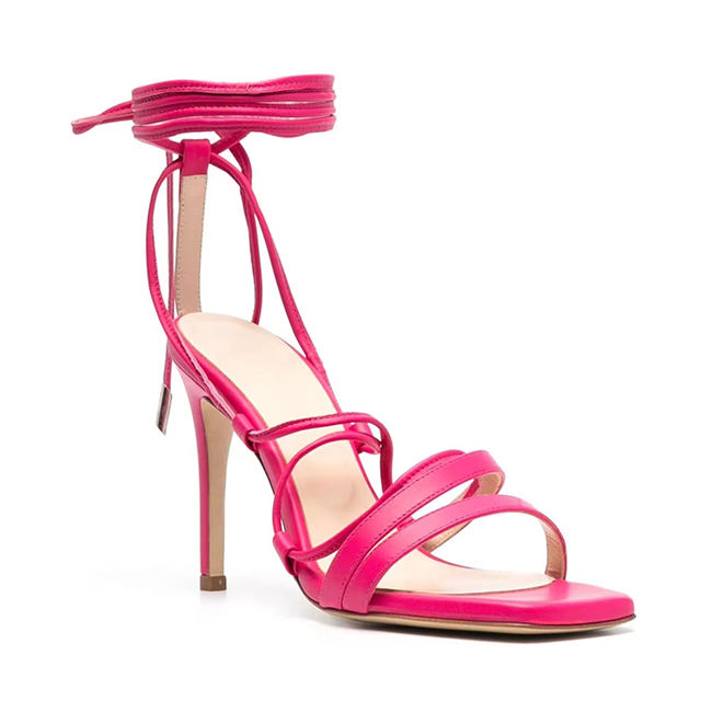 Livia PU Square Toe Stilettos