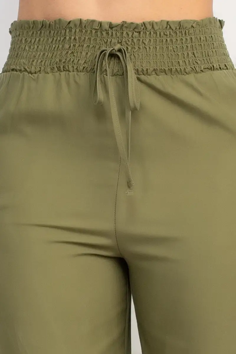 Streamlined Everyday Smocked Pants