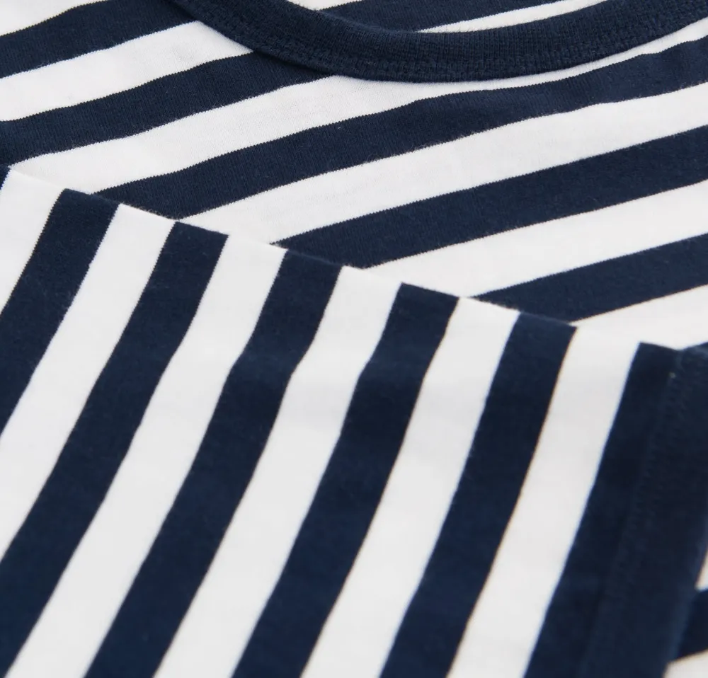 Men's 2-Pack Navy Cotton Ringer T-Shirts