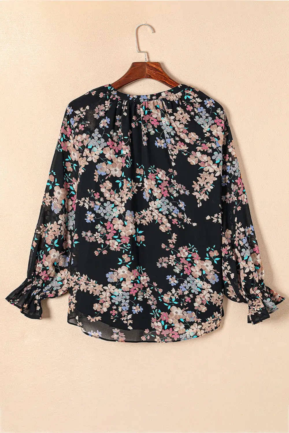 Floral Wildflower Chiffon Blouse