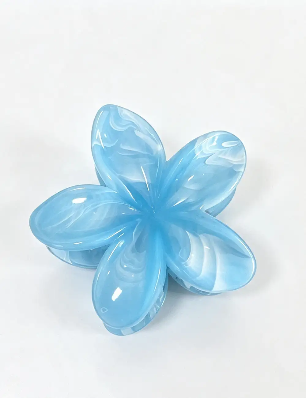 Plumeria Flower Shape Hair Hair Claw Clip