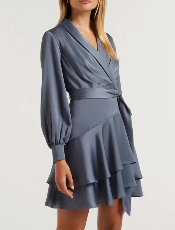 Satin Mini Dress