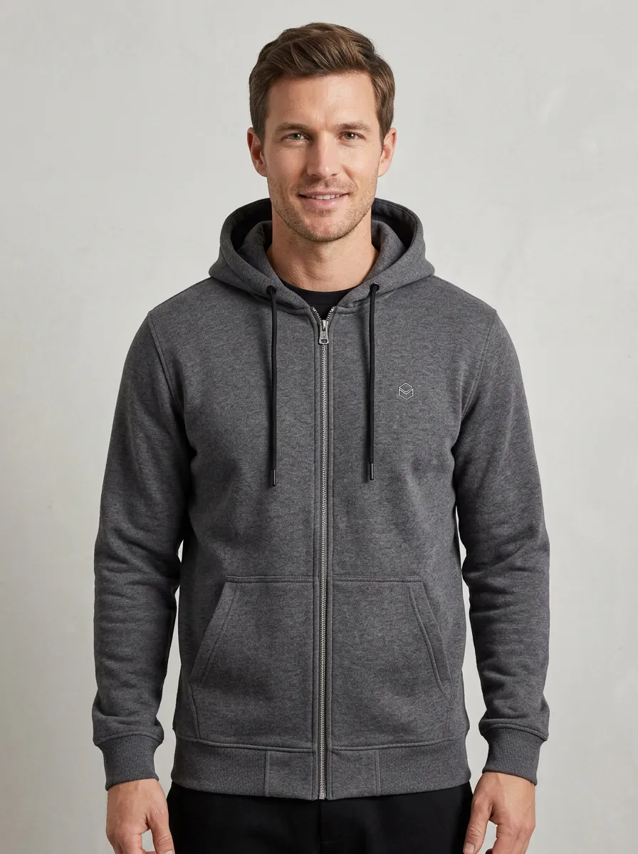 Active Minimalist Zip-Up Daily Wear Men's Sport Jacket
