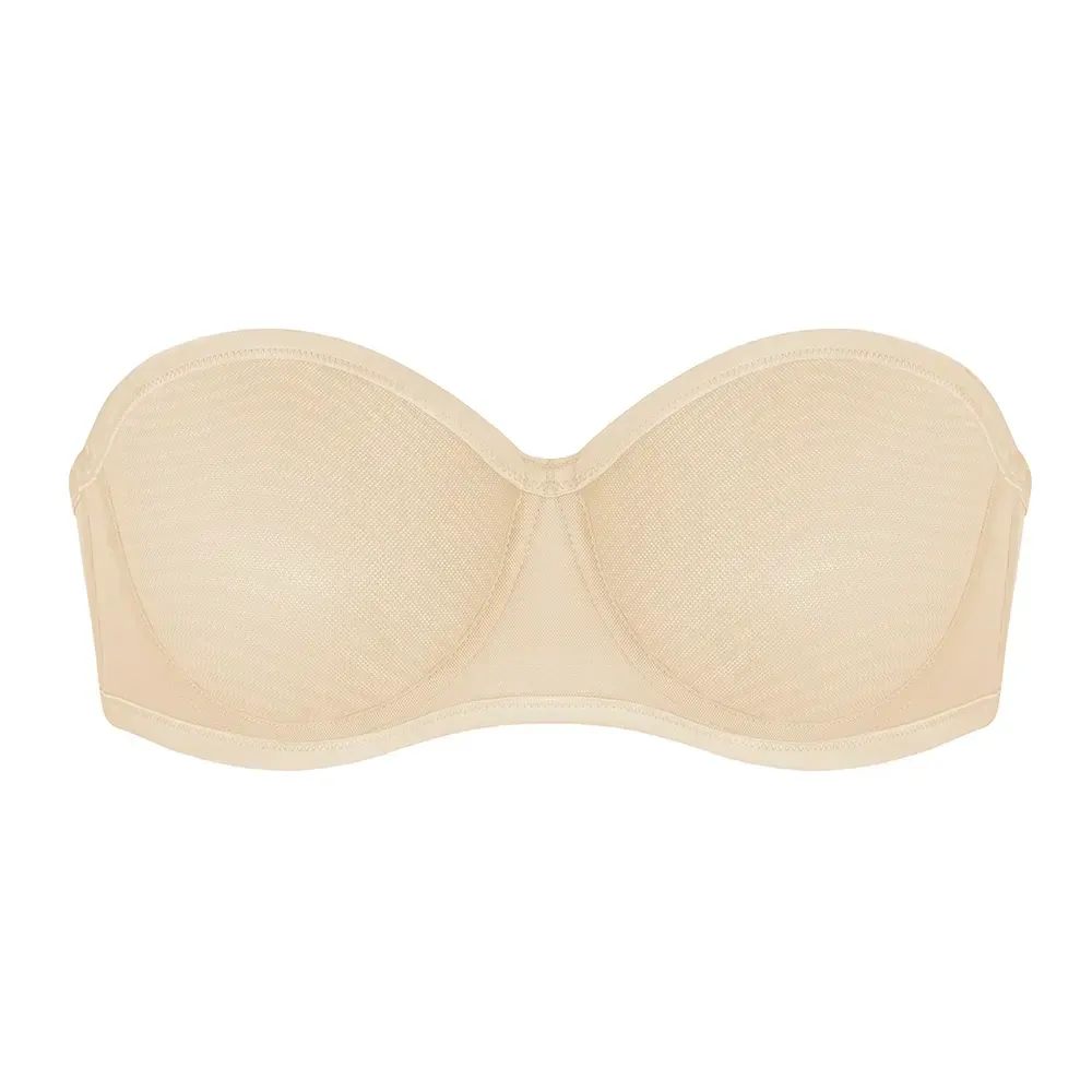 Women's Convertible Strapless Bra With Tummy Control