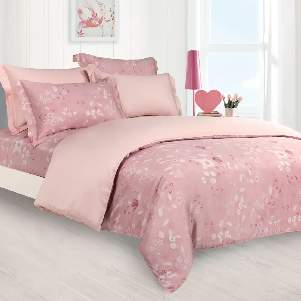 Modern Lyocell Fiber Woven Complete Bedding Set