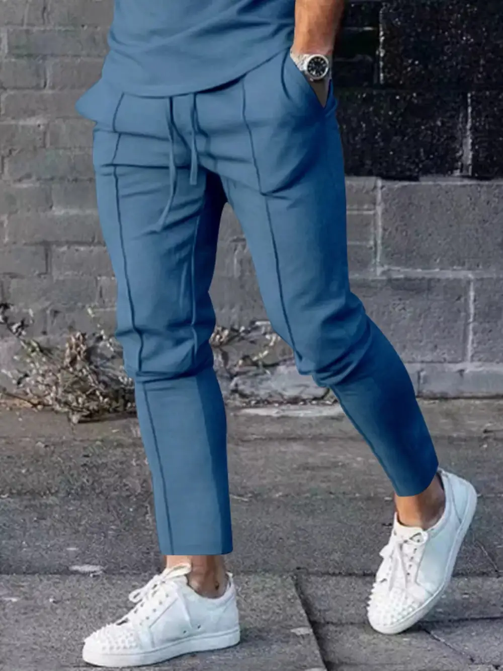 Refined Men's Full Size Casual Drawstring Pants Plus Size