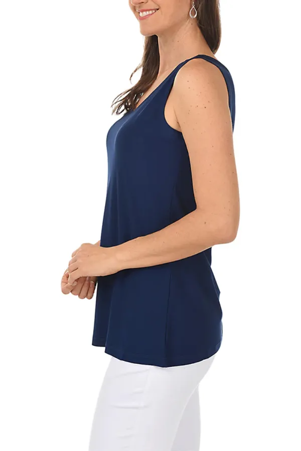 Classic Scoop Neck Sleeveless Tank