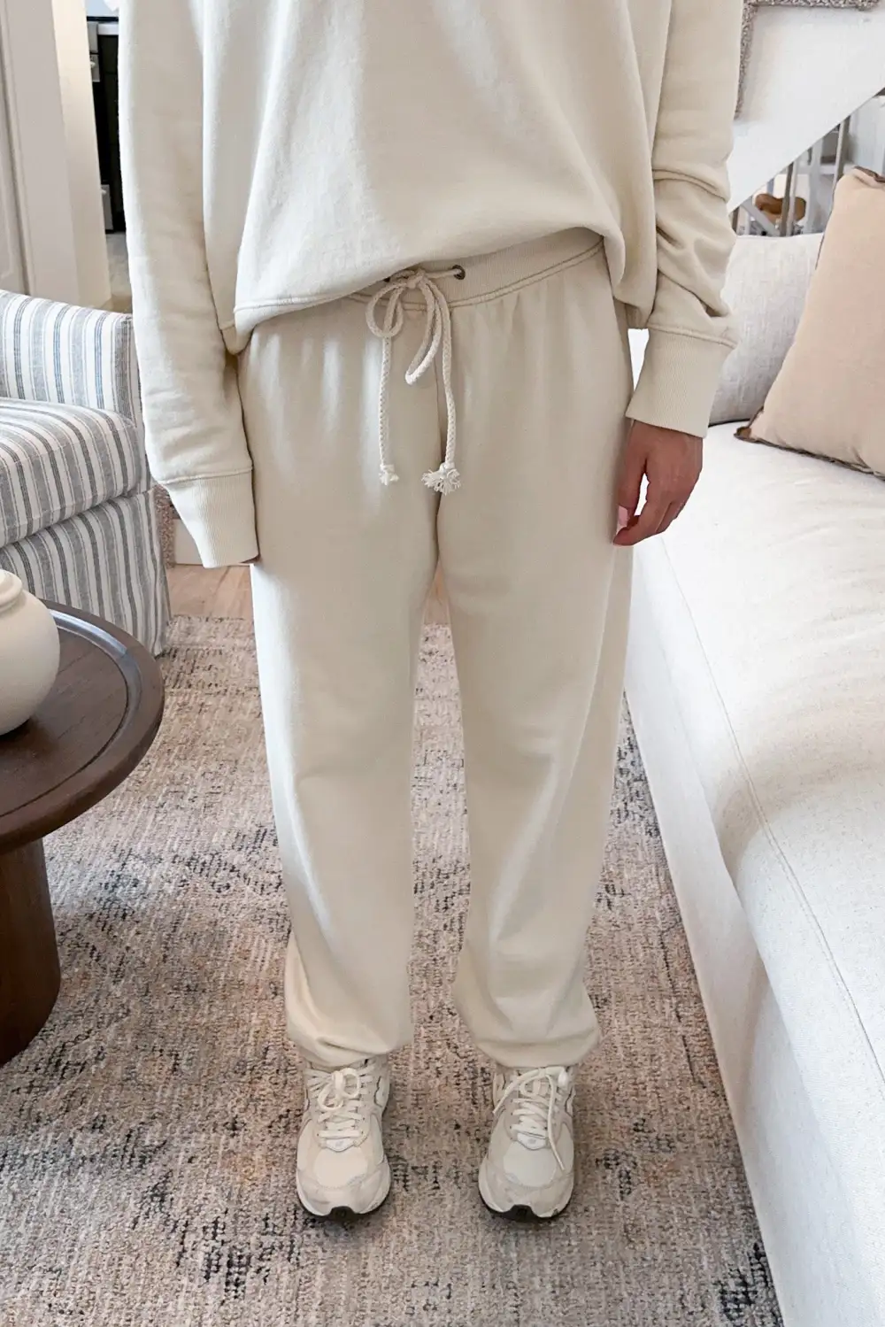 Airy Soft Cotton Jogger Pants