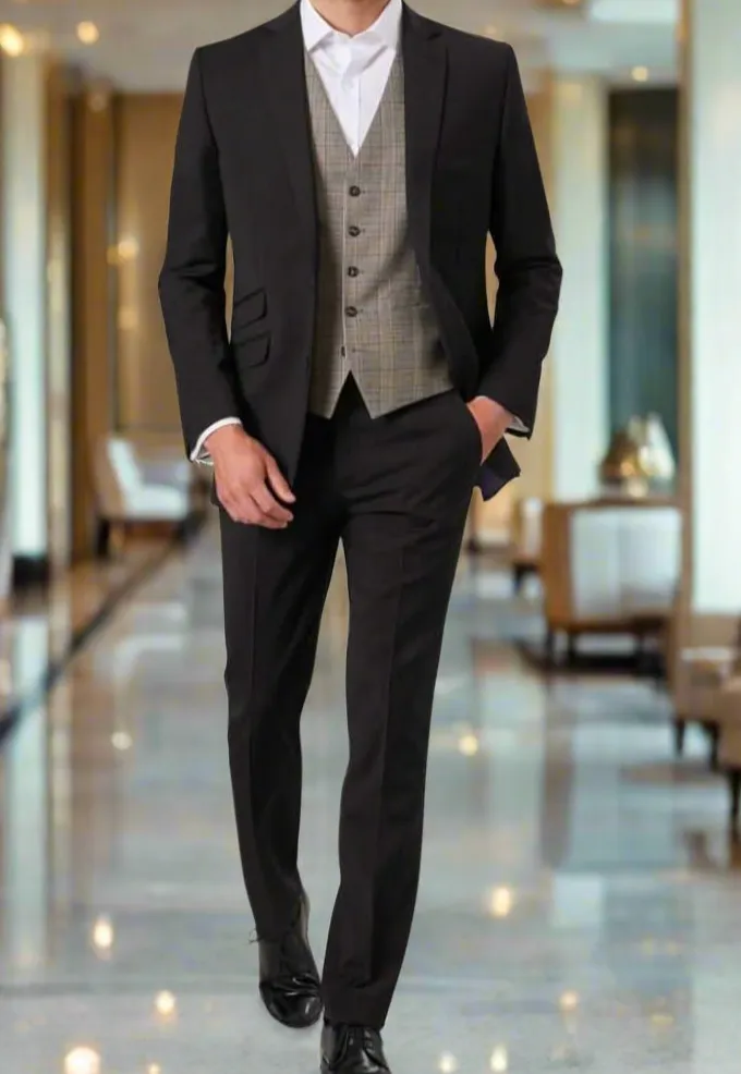 Modern Shorter Length Suit Jacket