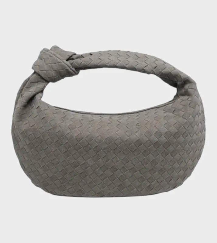 Boxy Suede Handbag