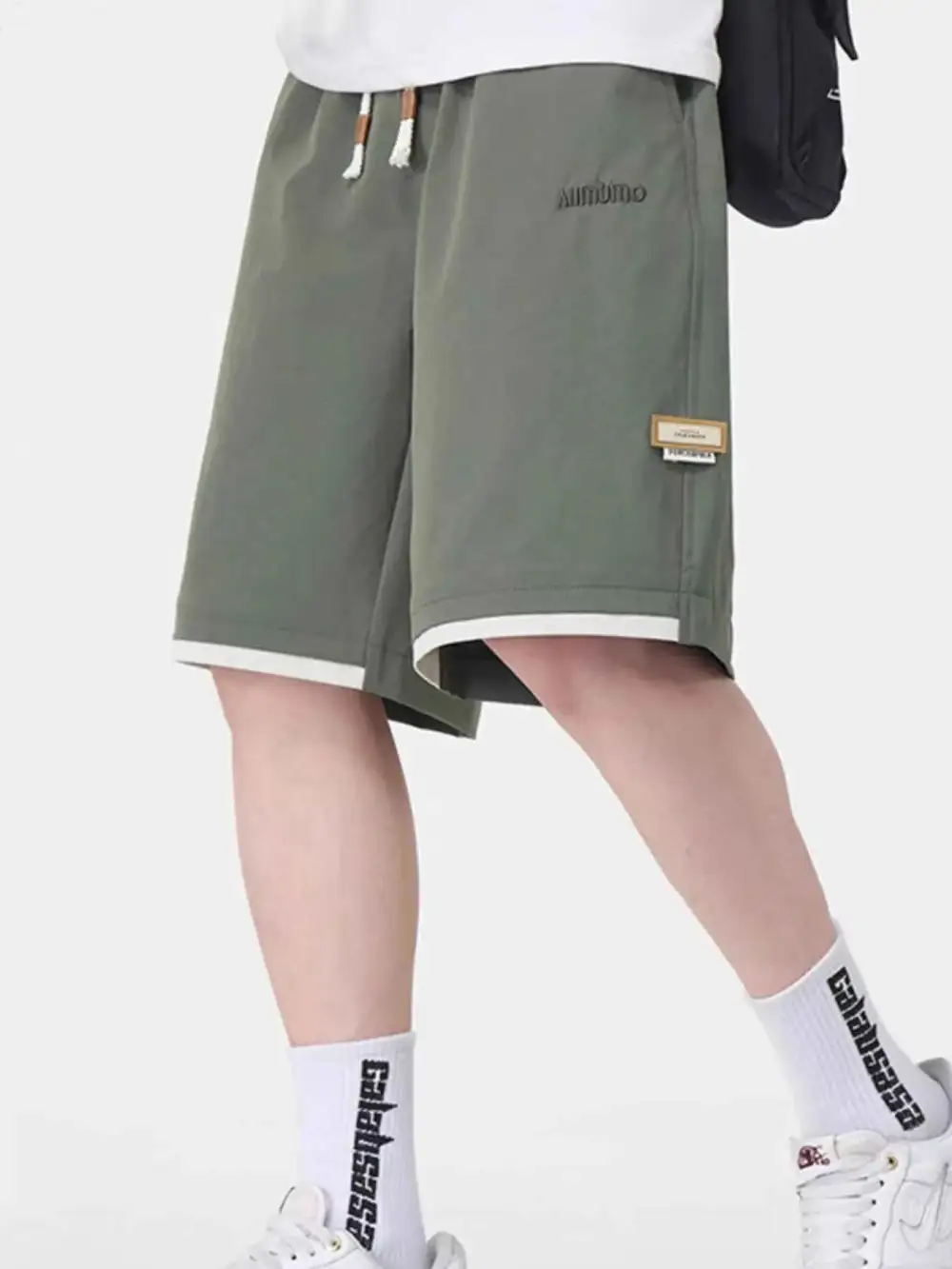Drawstring Loose Fit Shorts