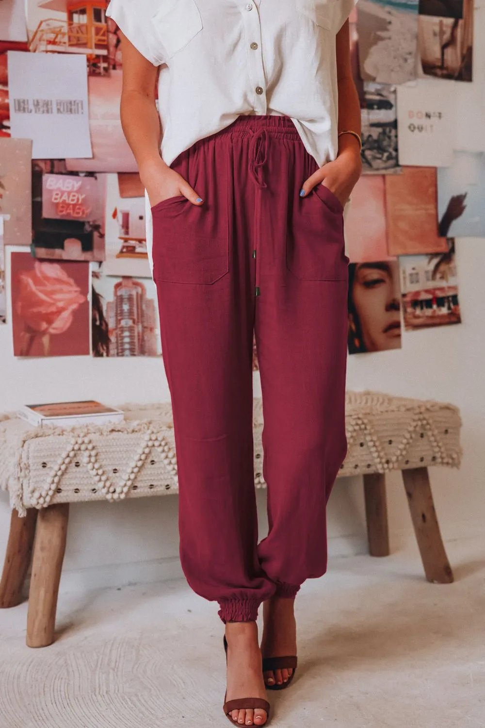 Relaxed Refined Pocketed Jogger Pants