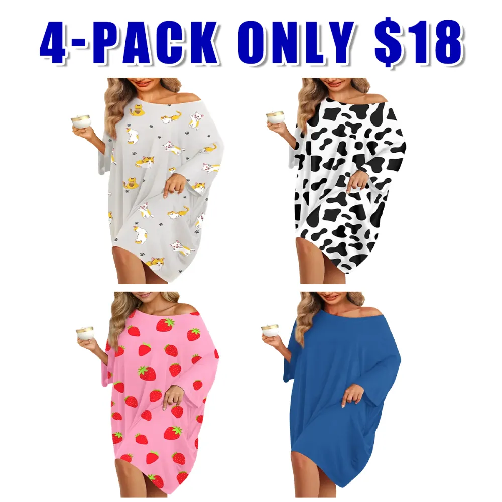 Women's Loose Plus Size Pajamas
