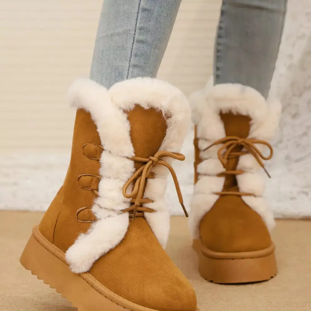 Lace Up Winter Boots