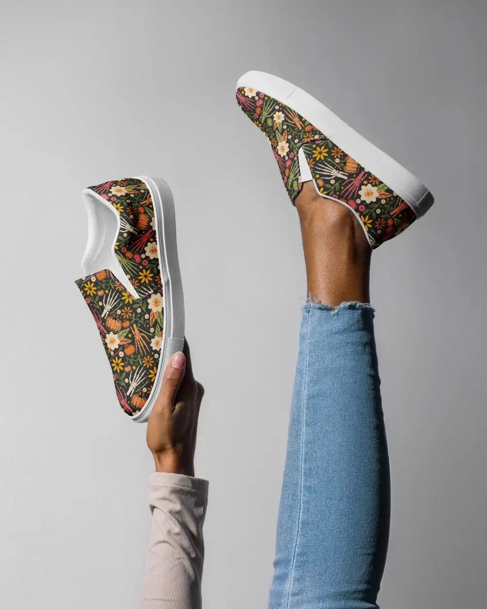 Botanical Bouquet Slip On Shoes