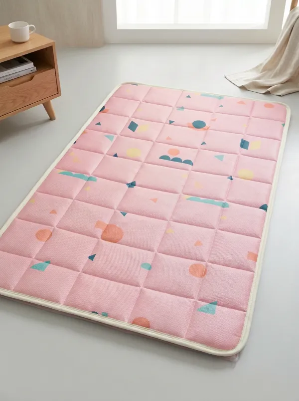 Minimalist Geometric Pattern Pattern Cooling Mat