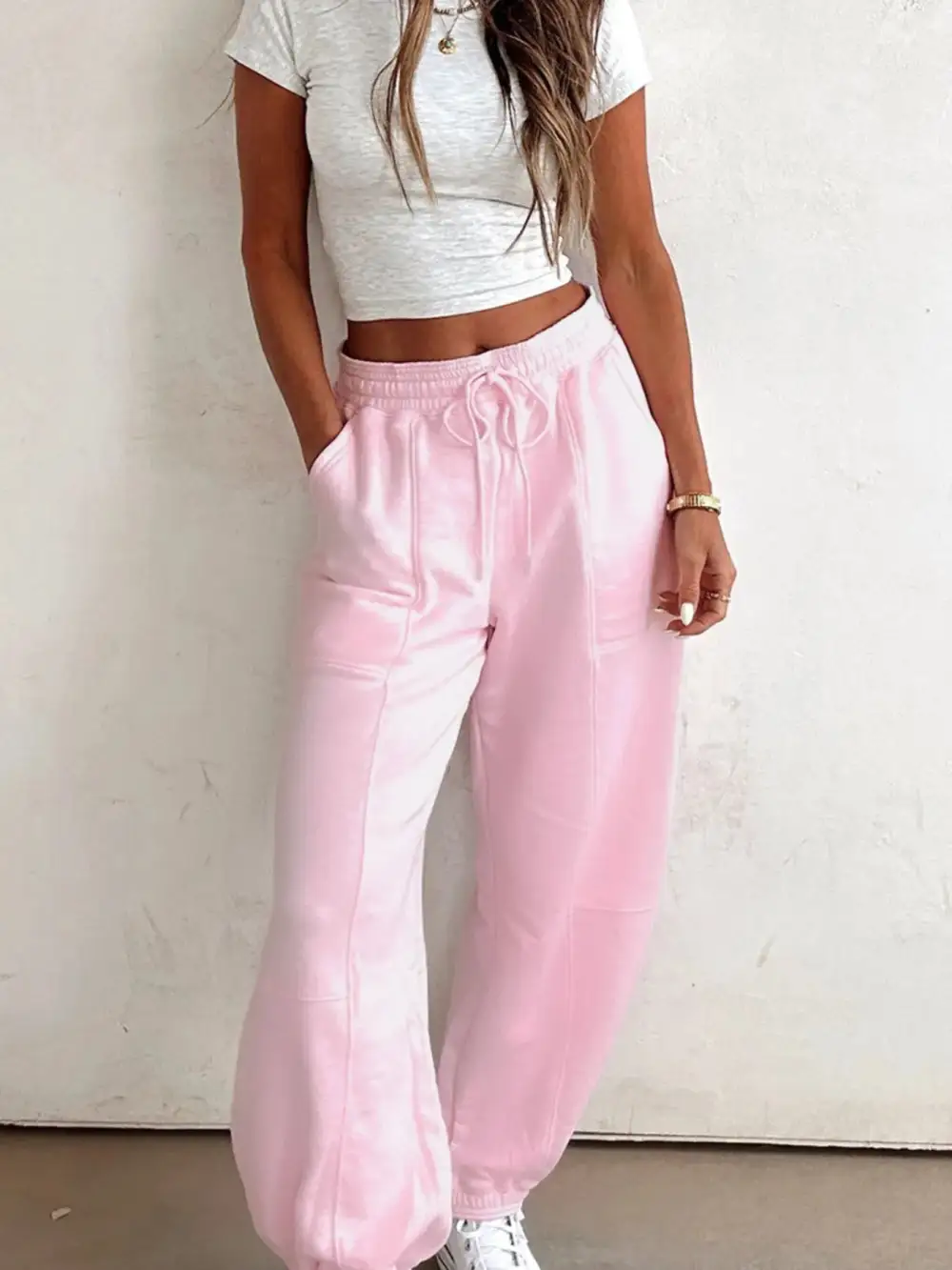 Casual Drawstring Sweatpants Joggers Jogger Pants