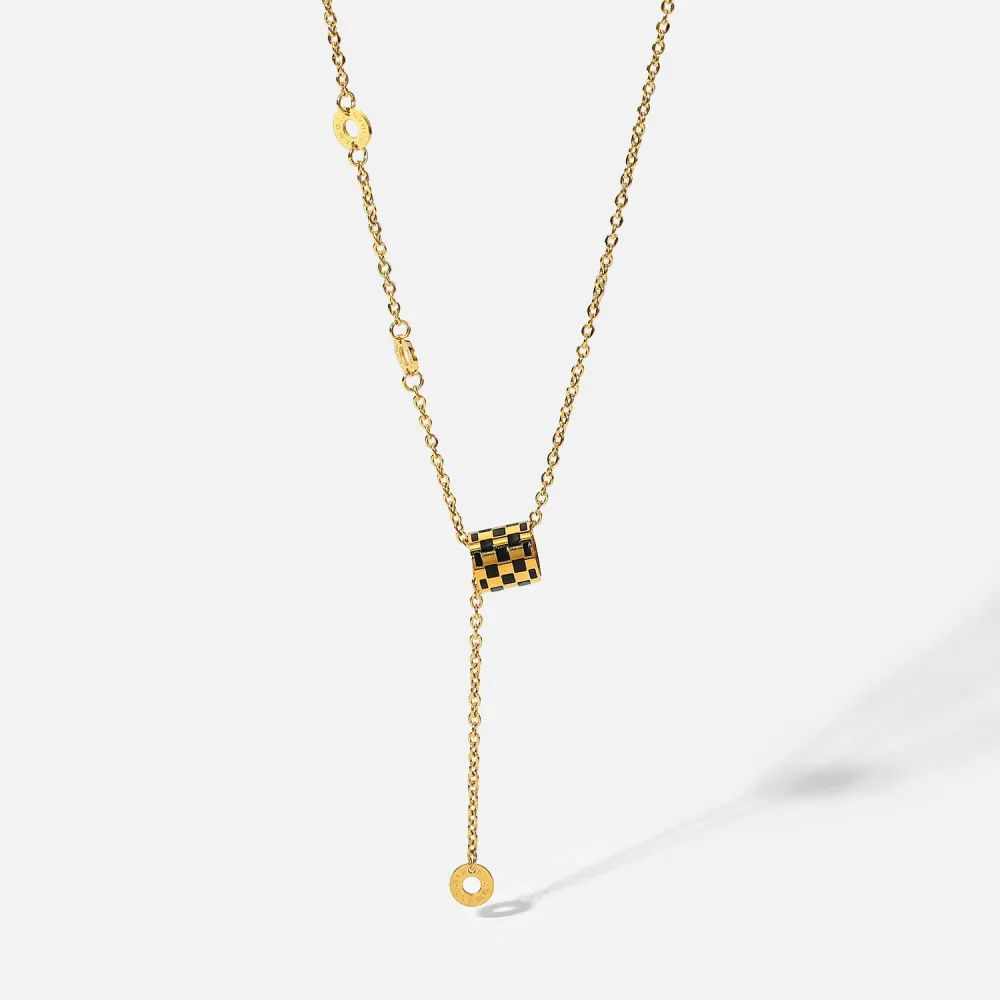Pendant Y-Shape Chain Necklace