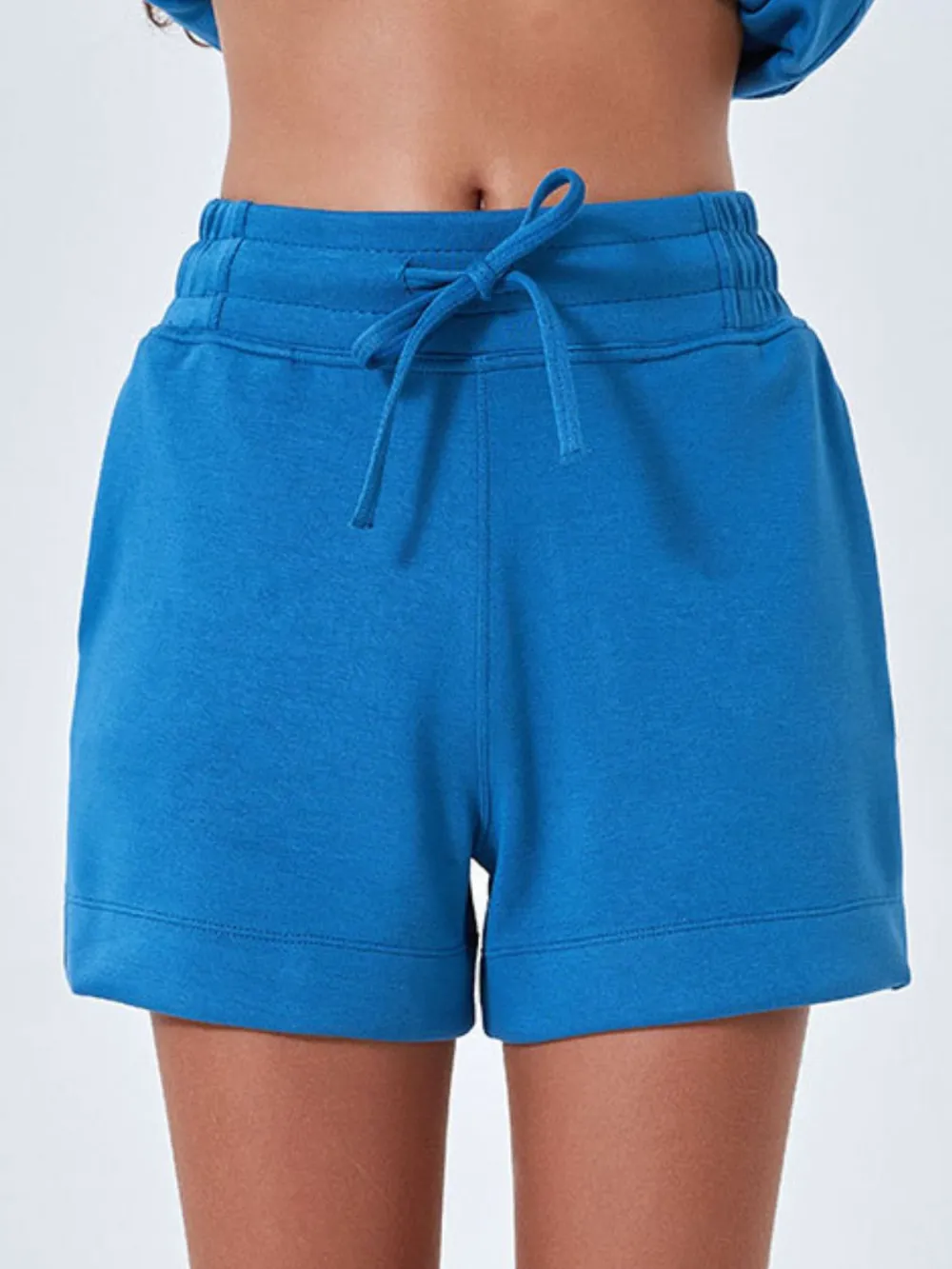 Drawstring Clean Pocket Shorts