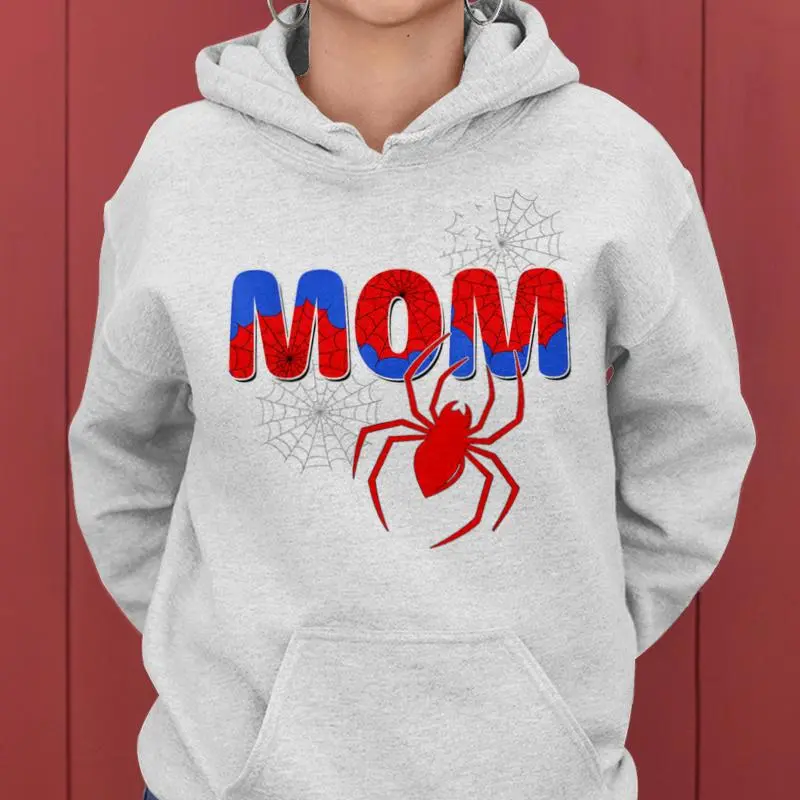 Spiders Mom Matching Family Birthday Mother's Day Women Hoodie
