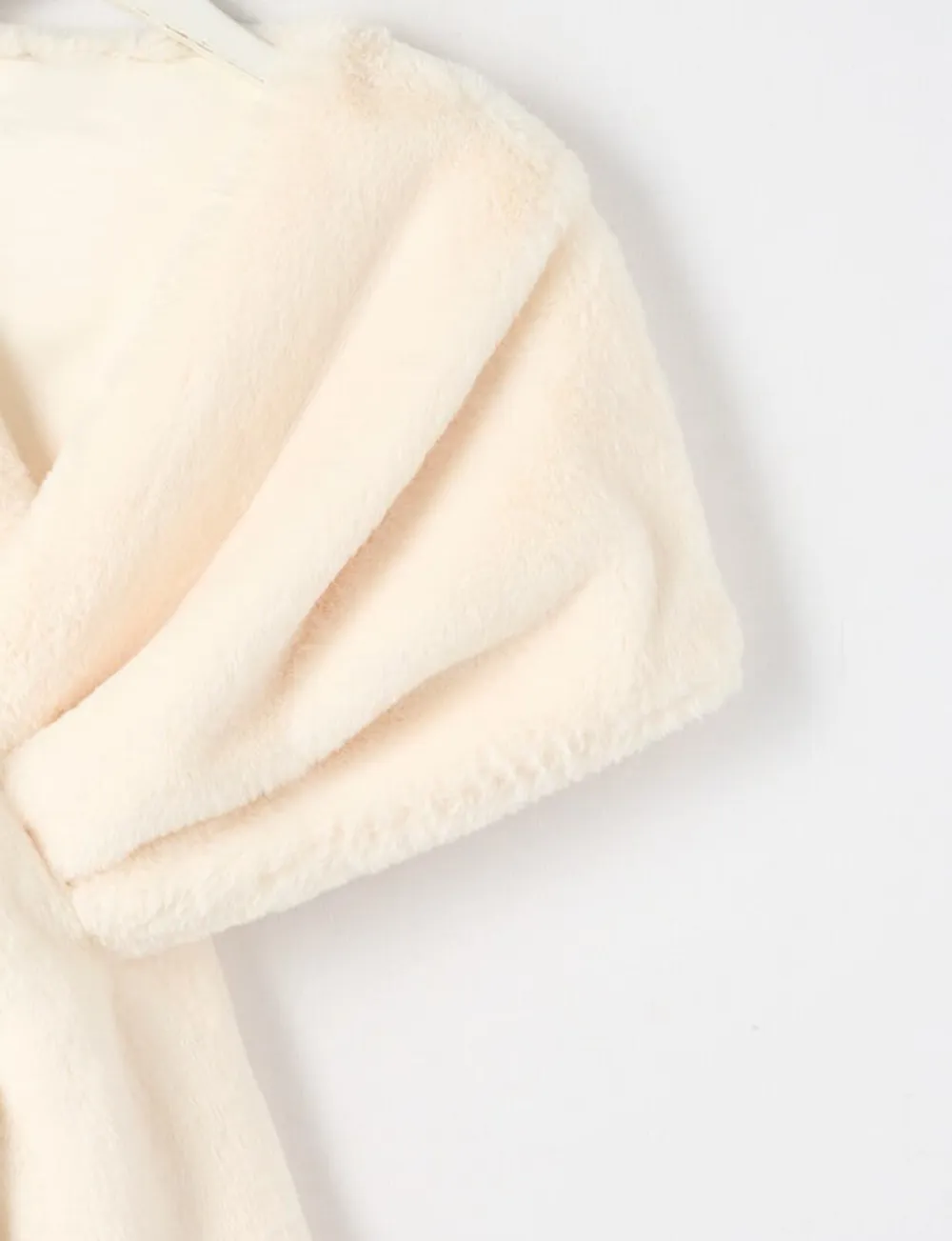 Cream-Colored Luxury Lady Scarf