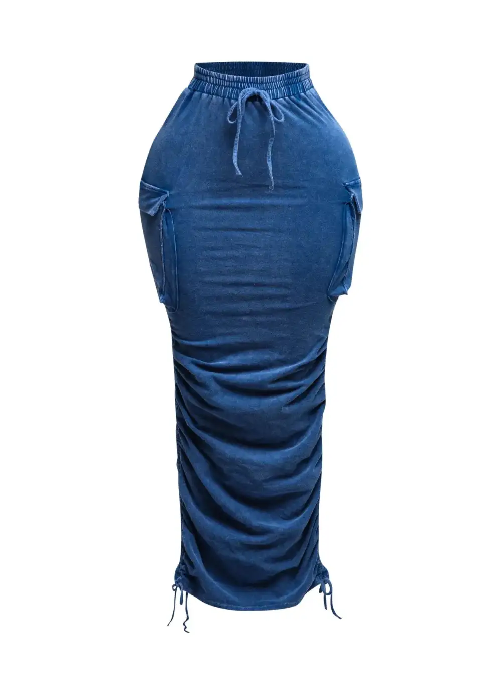 Three-Dimensional-Pocket Cargo Skirt