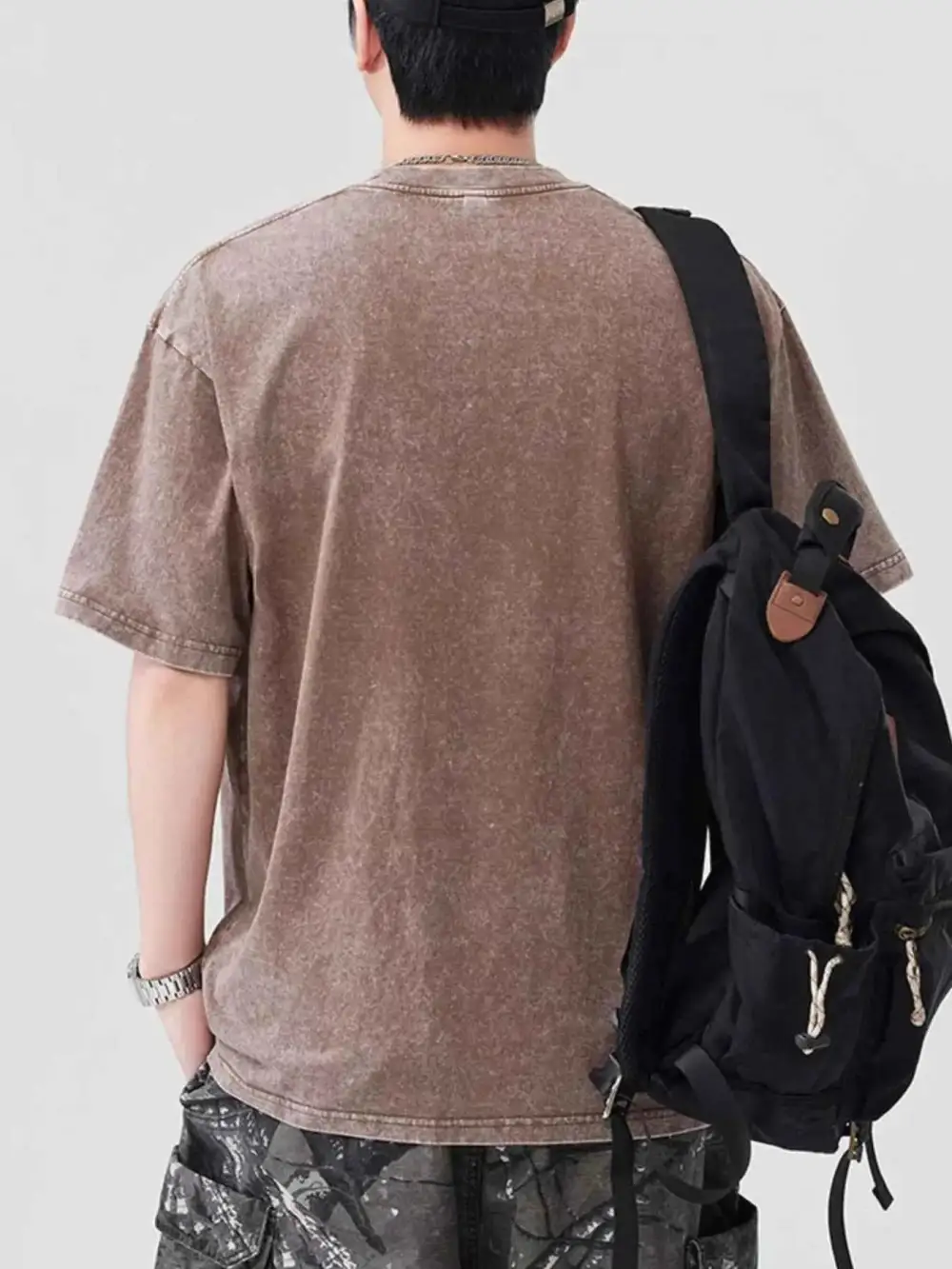 Graphic Round Neck Short Sleeve T-Shirt