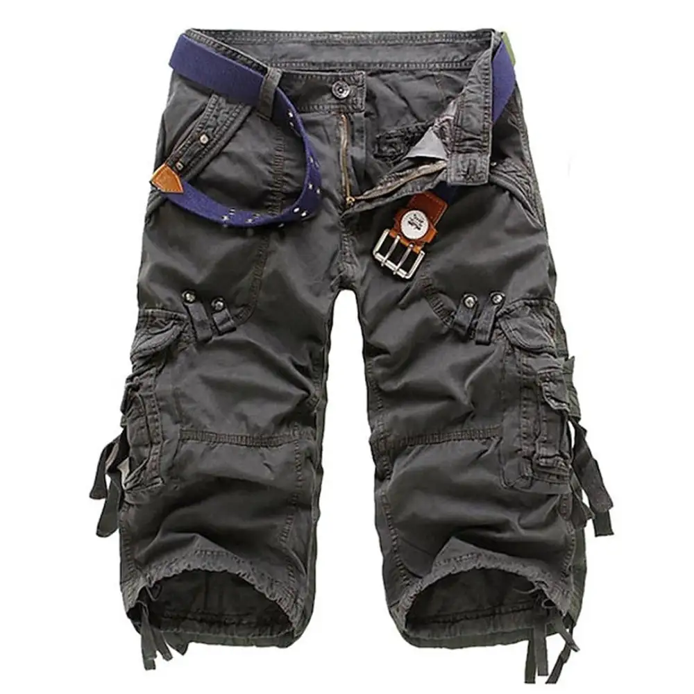 Men's Outdoor Roomy Pocket Cargo Shorts