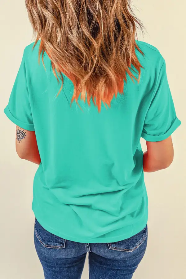 Airy Dolman Crew Neck Tee