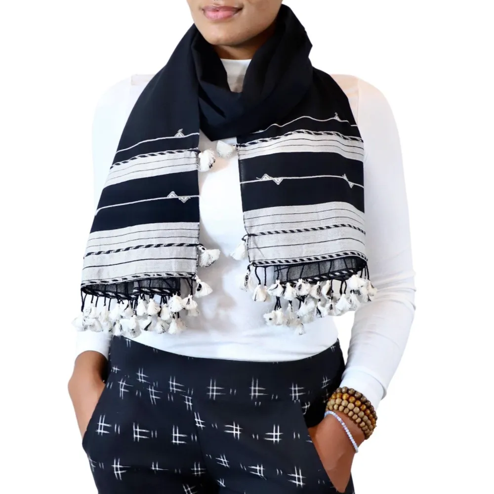 Black Kutch Scarf