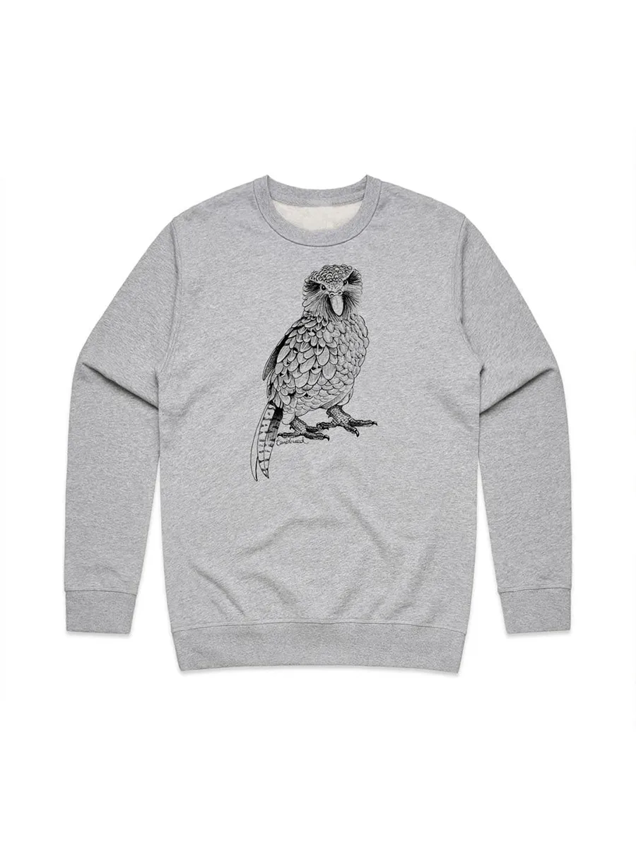 Simple and fashionable owl parrot animal pattern versatile casual sportswear shirt