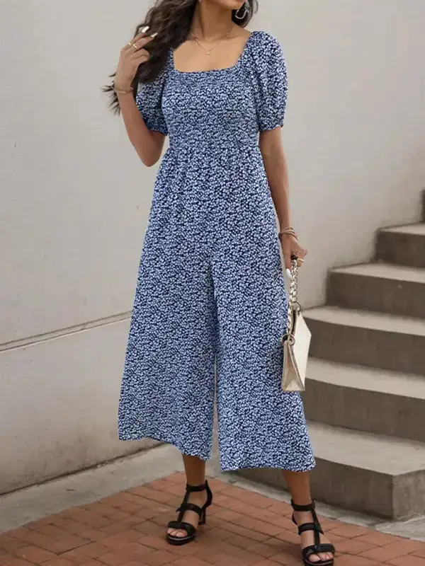Tailored Everyday Printed Jumpsuit