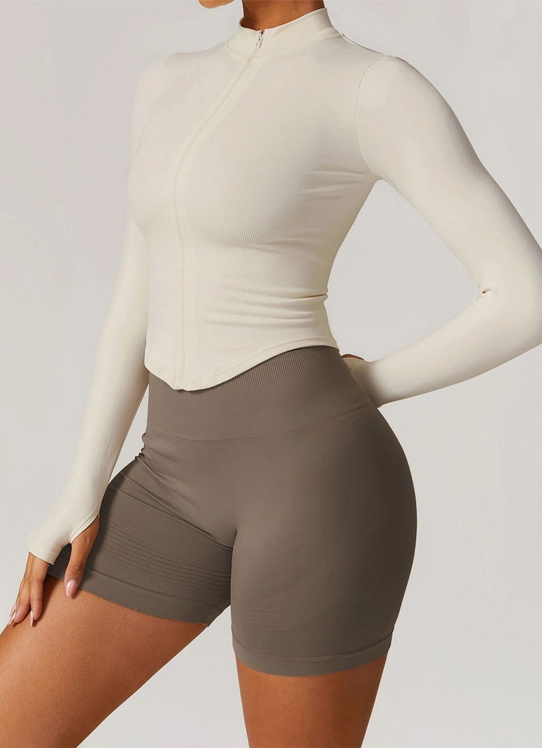 Zip Up Active Jacket Set