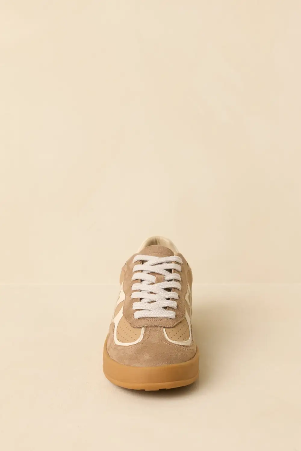 Gentle Faux Leather Leather Sneakers