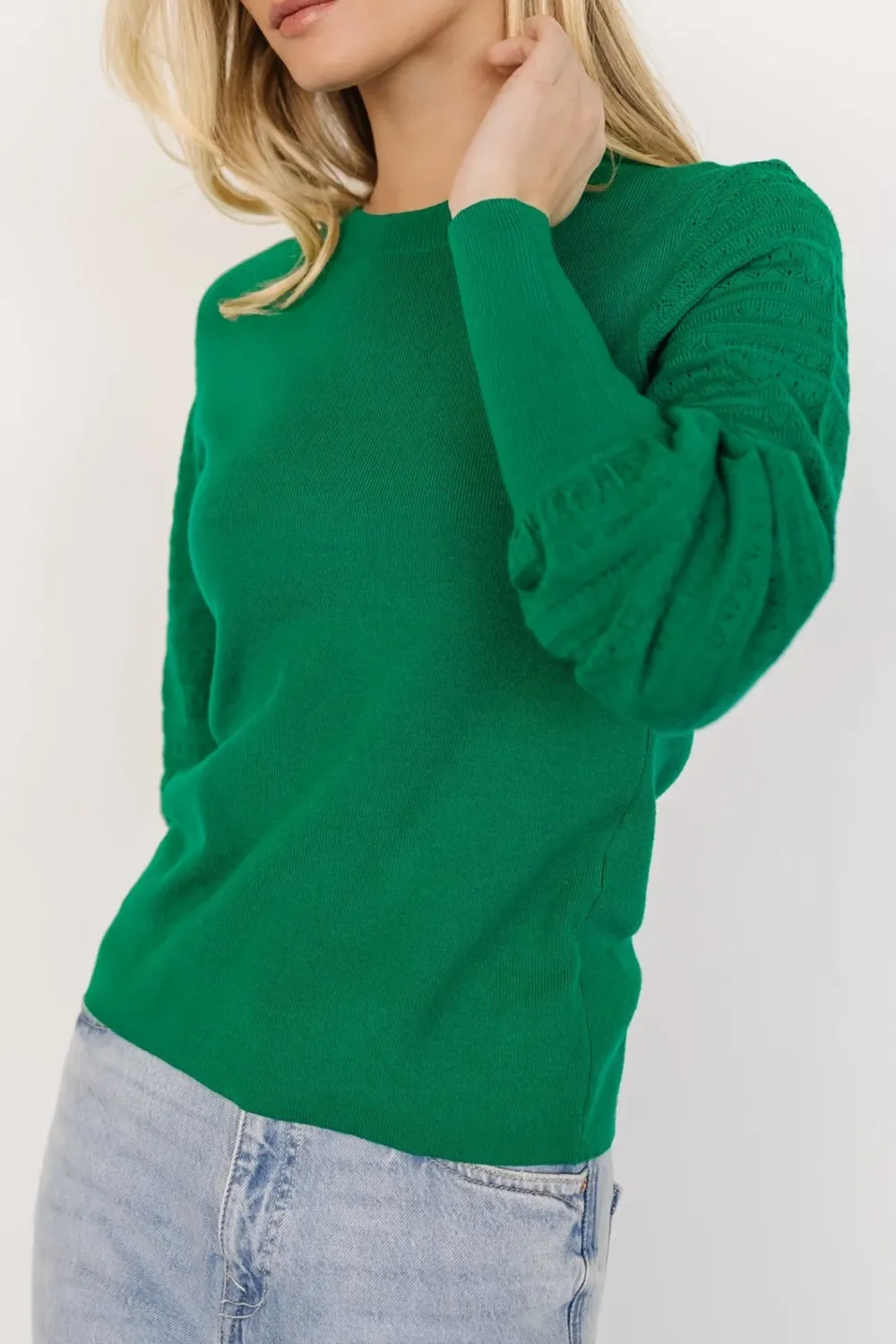 Classic Minimalist Soft Ribbed Knit Top