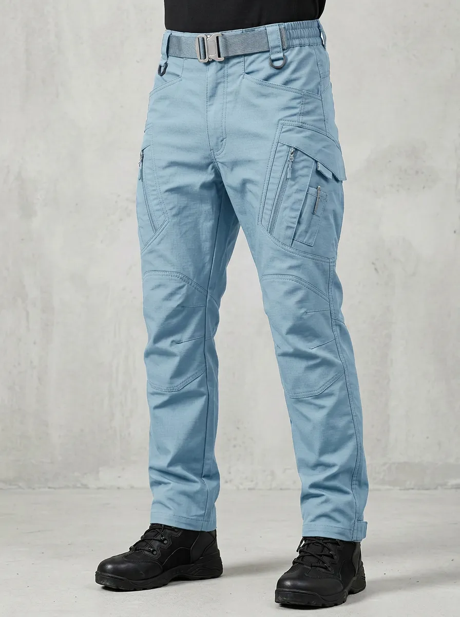 Classic Multi-Pocket Cargo Tactical Silhouette Unisex Tactical Cargo Pants