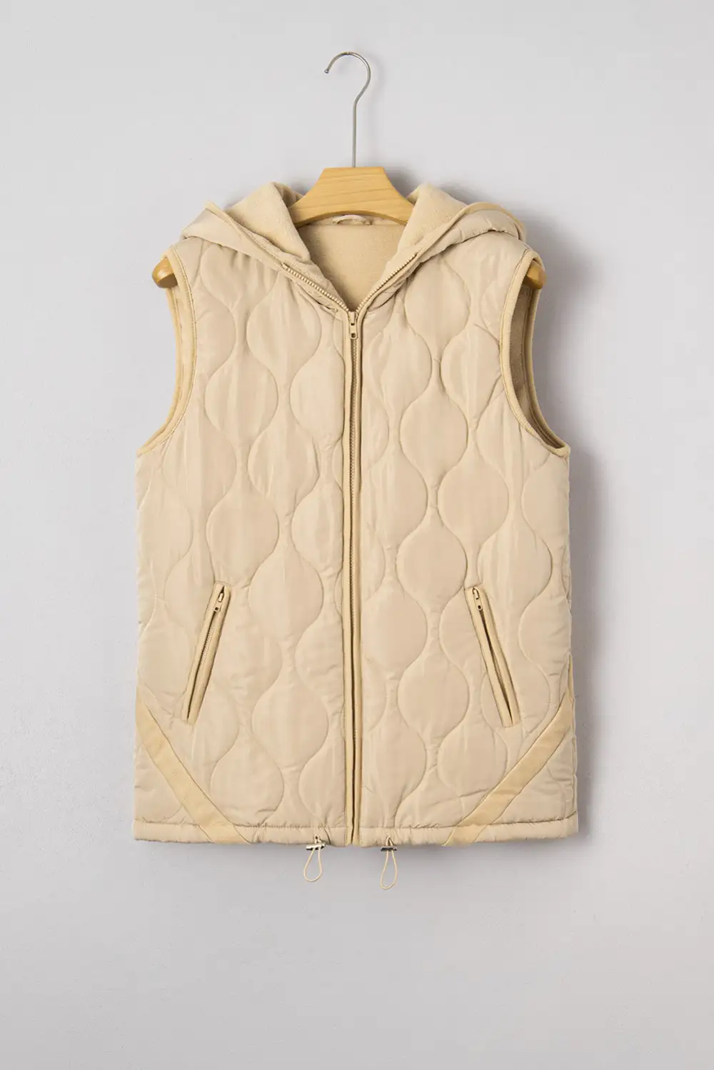 Quilted Padded Everyday Winter With Lining Sherpa Vest