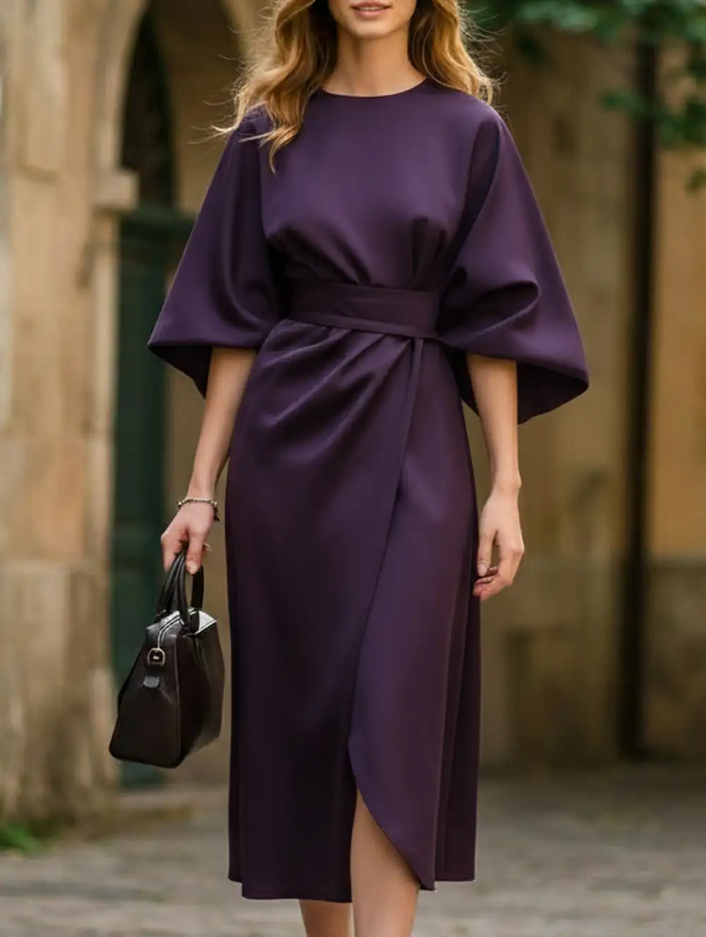 Clean Line Waist Dress