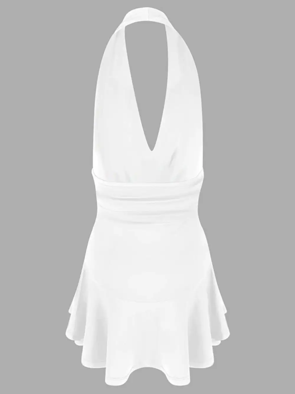 Comfort Fit Ruffle Mini Dress