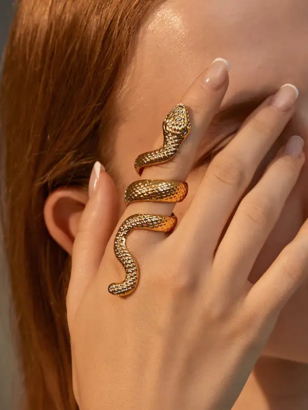 Snake Motif Ring
