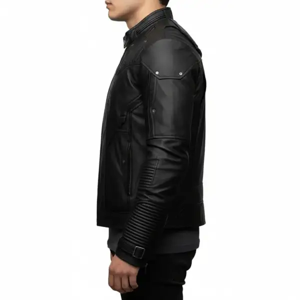 Everyday Leather Biker Bomber Motorcycle Jacket