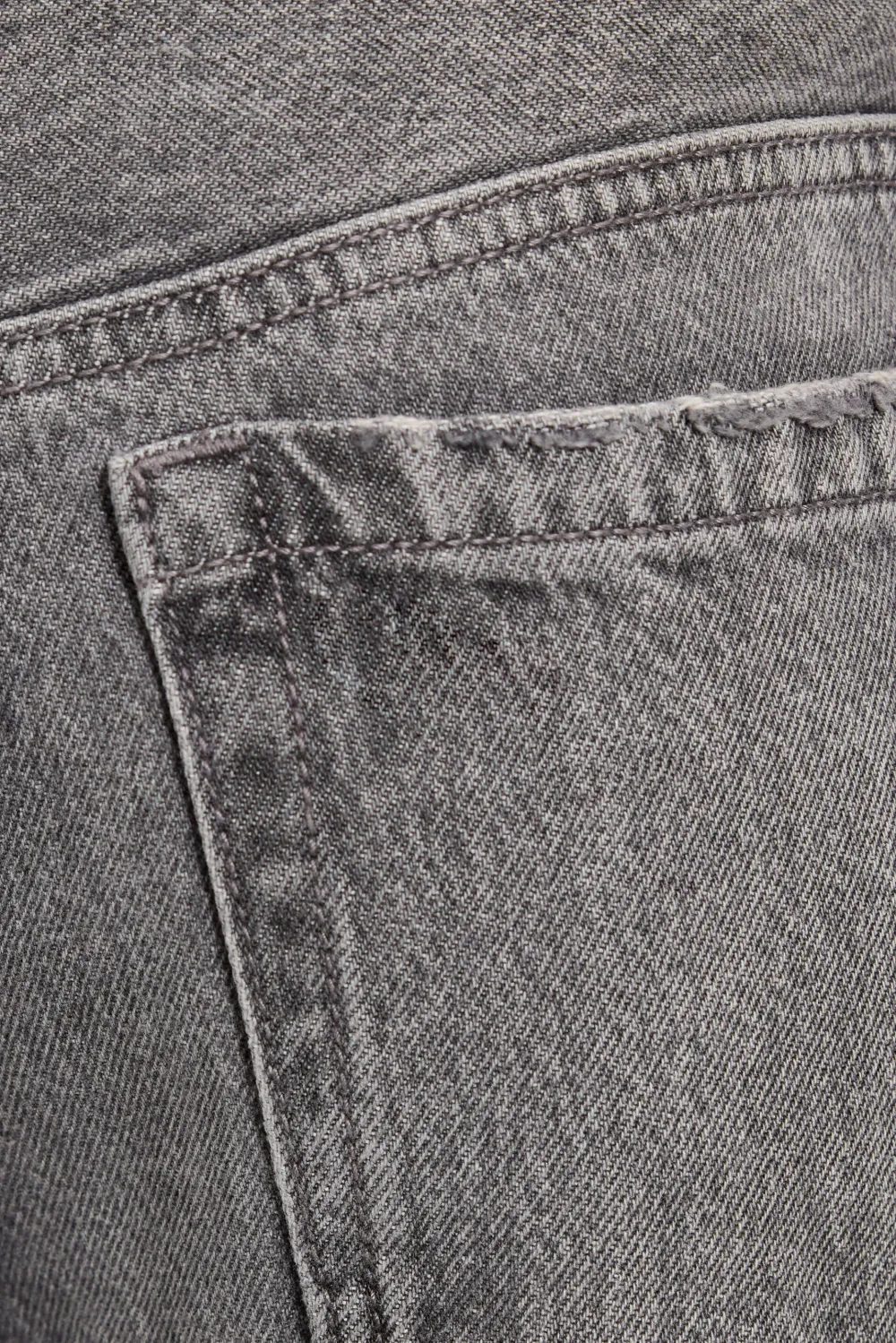 Low Rise Baggy Grey Jeans